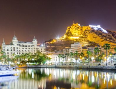 Alicante skyline