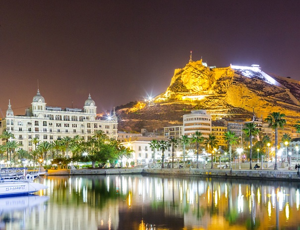 Alicante skyline